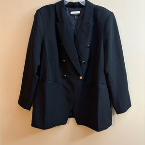 Eloquii Black Blazer Tailored Suit Jacket